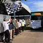 Pengiriman bahan bakar cofiring di Pembangkit Listrik Tenaga Uap (PLTU) Tanjung Awar-Awar dan PLTU Paiton. (Dian Kurniawan/Liputan6.com)