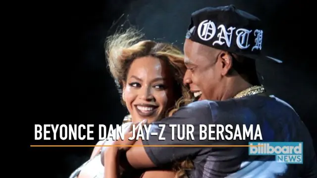 Beyonce dan Jay-Z mengumumkan jadwal tur bersama dalam On The Run II.