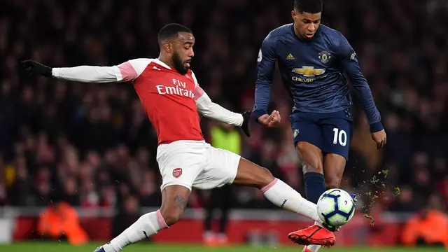 Arsenal Hentikan Rekor Kemenangan Manchester United