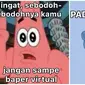 6 Meme Lucu Pakai Gambar Patrick Ini Bikin Overthinking (IG/rieztz)