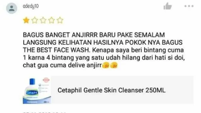 Kocak, Mengaku Puas tapi 7 Pembeli Ini Malah Beri Penilaian 1 Bintang