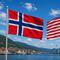 Ilustrasi Malaysia dan Norwegia. (Dok. OpenAI)