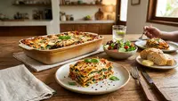 Resep Lasagna Bayam Pedas yang Creamy dan Anti Lembek