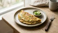 Resep Telur Dadar Isi Mi Instan dan Daun Bawang, Praktis dan Gurih