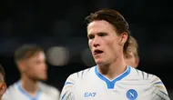 Gelandang Napoli, Scott McTominay. (Alberto PIZZOLI / AFP)