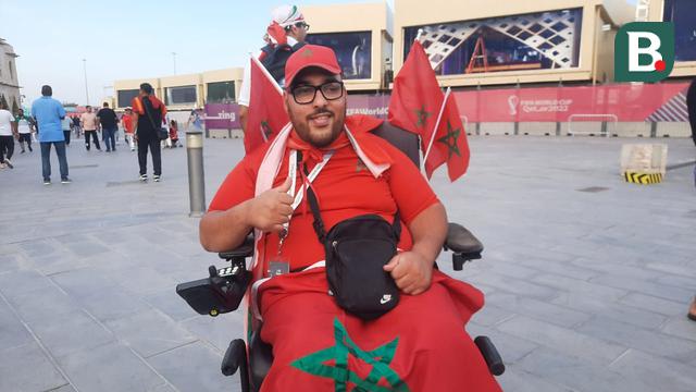 Fans Disabilitas asal Maroko, Ashraf