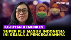 Juru Bicara Kemenkes RI, Widyawati mengonfirmasi 62 kasus influenza subclade K alias super flu di Indonesia.
