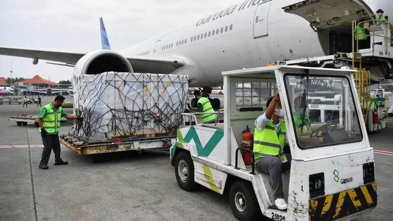 1,4 Juta Vaksin Sinophram Tiba di Indonesia Selasa 13 Juli