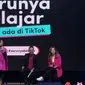 Motivator Merry Riana dalam Main Event #SerunyaBelajar Ada di TikTok (TikTok LIVE Indonesia)