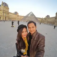 Selmadena memilih Haqy Rais sebagai pasangan hidupnya karena alasan yang realistis. (Foto: instagram)