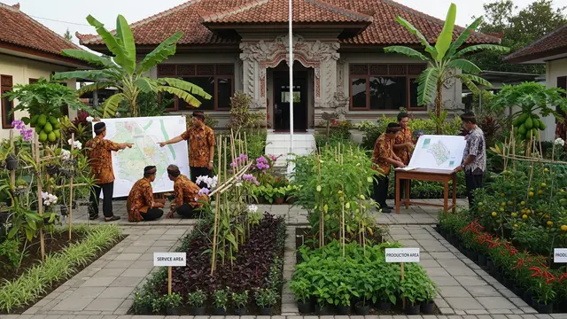 Kebun Buah di Balai Desa