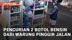 Beredar video rekaman CCTV terkait pencurian 2 botol bensin. Pencurian ini terjadi pada Senin (25/3/2024) di kawasan Jakarta Selatan