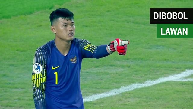 Berita video gol-gol tim lawan ke gawang Timnas Indonesia U-19 pada fase grup Piala AFC U-19 2018.