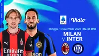 Derby della Madonnina di Serie A 2026/27: Milan Tantang Inter yang Belum Terkalahkan di Vidio