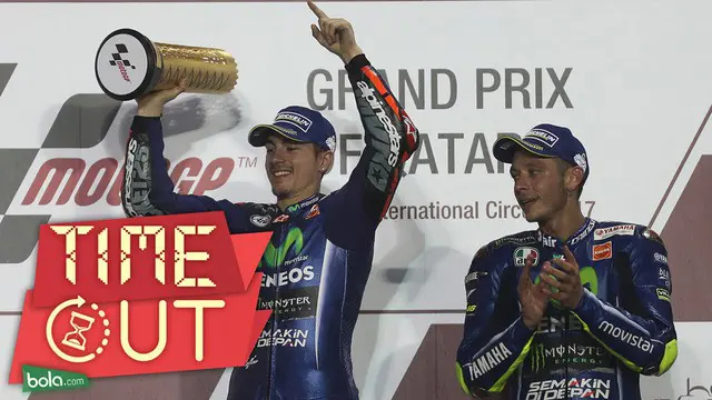 Marquez Yakin Rossi Enggan Bantu Vinales Raih Titel MotoGP 2017