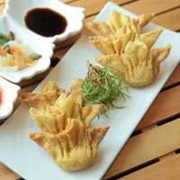 Ilustrasi pangsit goreng./Copyright pixabay.com