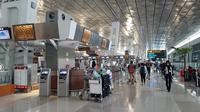 Suasana Bandara Internasional Soekarno Hatta (Soetta). (Liputan6.com/Pramita Tristiawati)