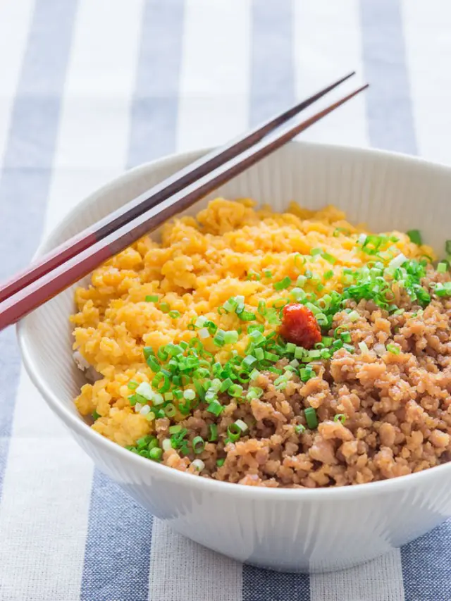 [Bintang] Resep Soboro Don, 'Rice Bowl' Jepang yang Bisa Dibikin Sekejap