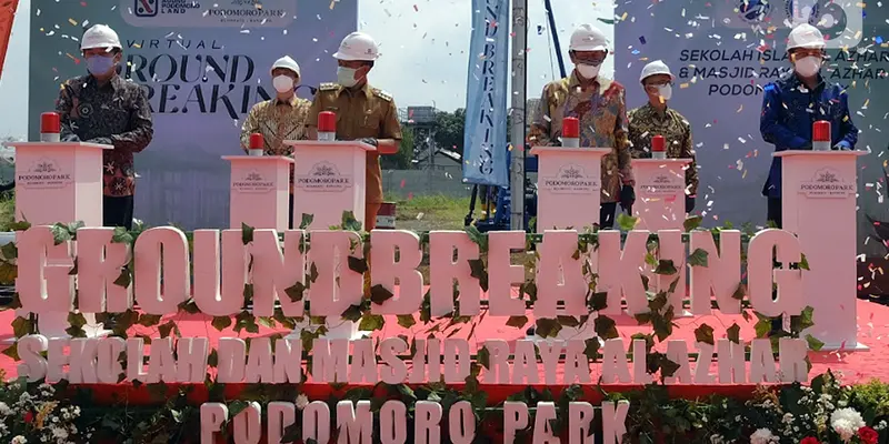 Peduli Pendidikan, Podomoro Park Bangun Sekolah dan Masjid