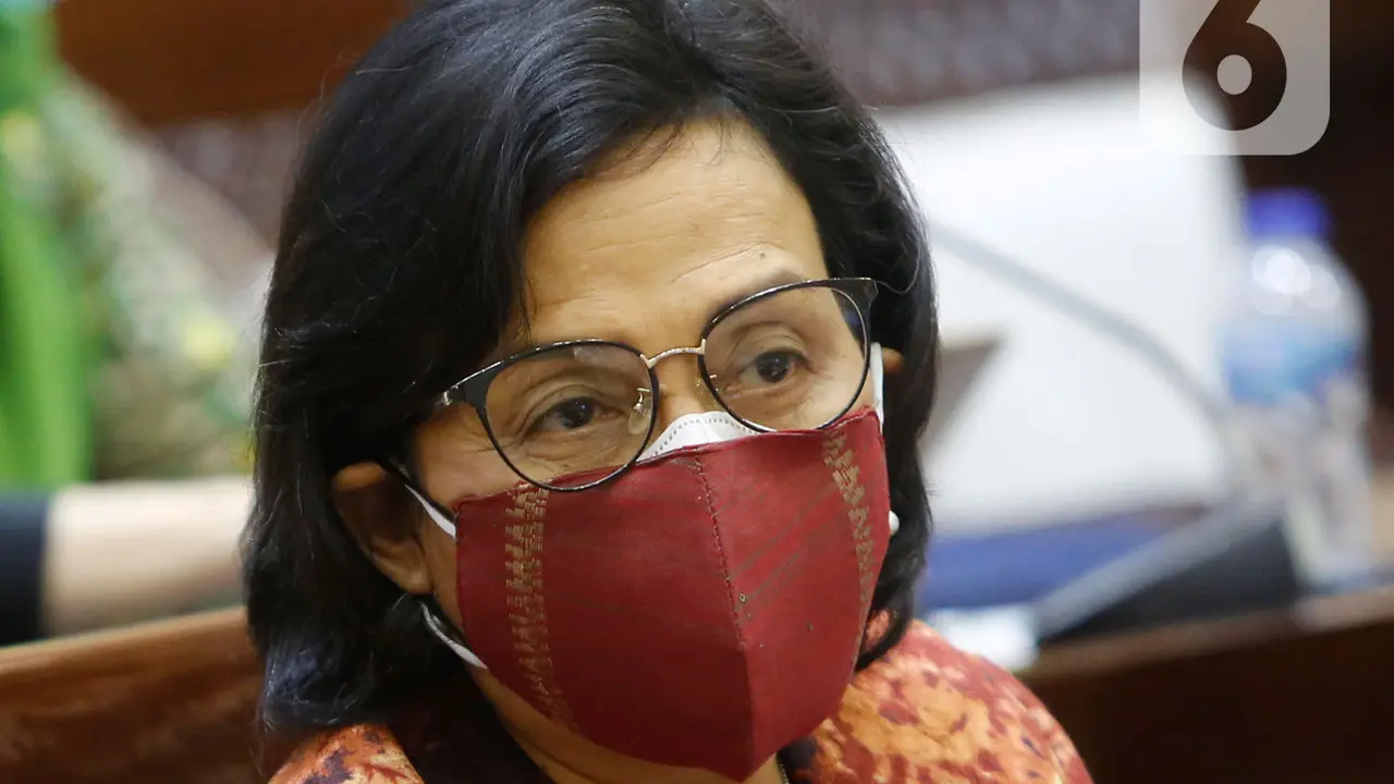 Sri Mulyani Rapat dengan Komisi XI DPR Bahas Pagu Indikatif Kemenkeu