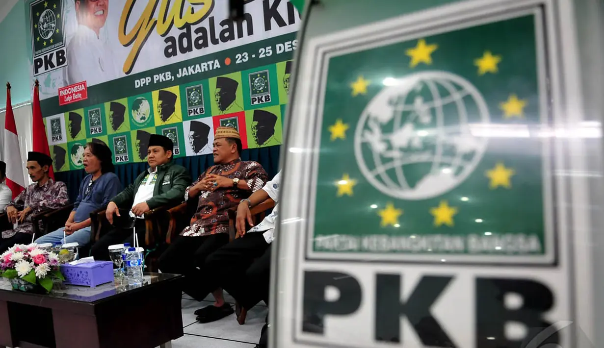 Haul yang dilaksanakan di kantor DPP PKB, Jakarta, diisi orasi budaya bertajuk 'Gus Dur Adalah Kita', Selasa (23/12/2014). (Liputan6.com/Johan Tallo)