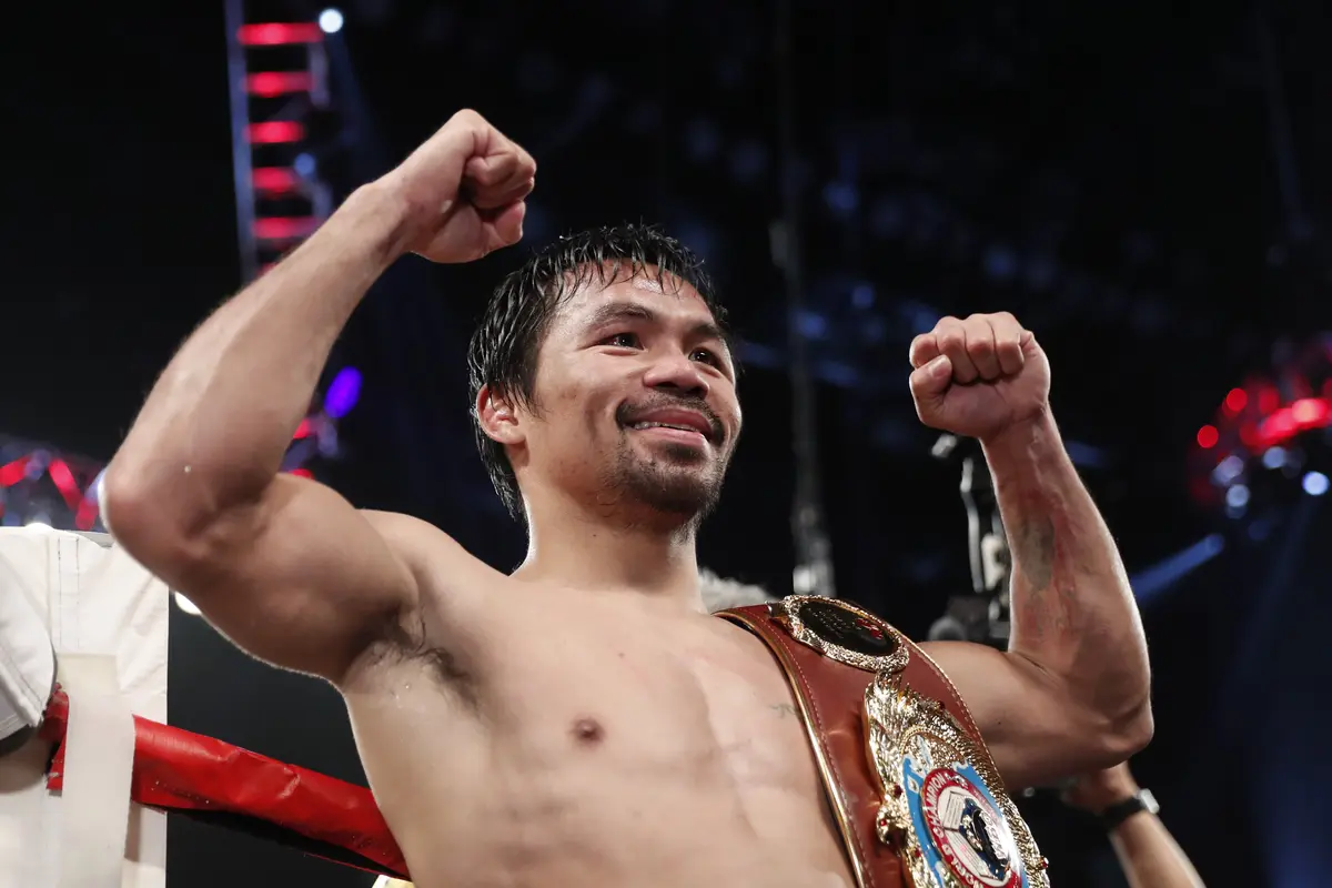 Pacquiao Jadi Juara Dunia Kelas Welter WBA