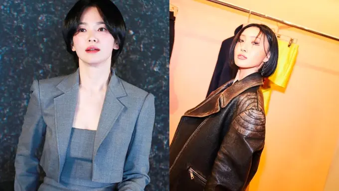 7 Artis Korea dengan Gaya Rambut Pendek yang Memesona