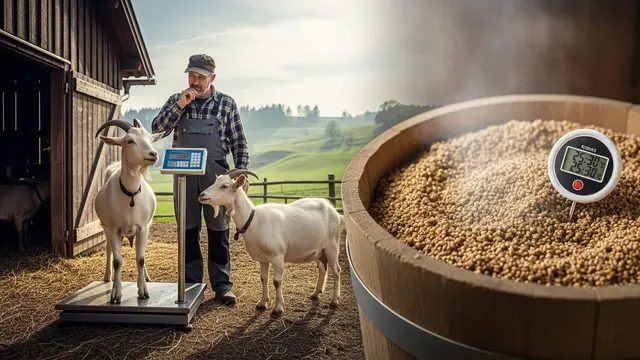 Cara Efektif Mempercepat Pertumbuhan Kambing dengan Pakan Fermentasi Alami