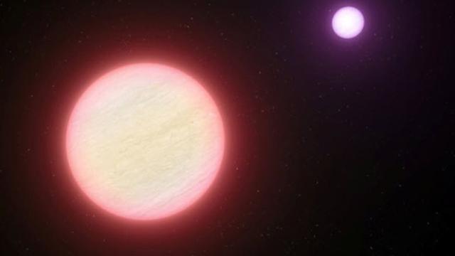 Bintang dengan awan air (Space.com)