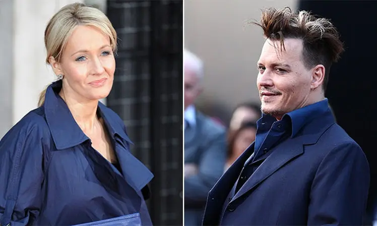 Gara-gara memilih Johnny Depp untuk bermain di film Fantastic Beasts sebagai Grindelwald, J.K Rowling mendapat kecaman dari fansnya. (Rex/Shutterstock/EliteDaily)