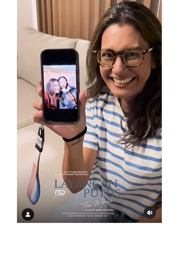 7 Potret Kompak Raihaanun dan Anya Geraldine, Adu Akting di Layangan Putus The Movie