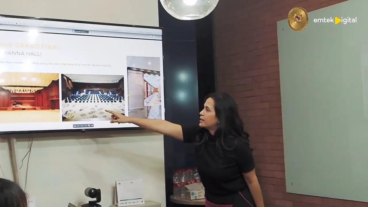 Sinta Nasution selaku perwakilan Emtek Digital Grup