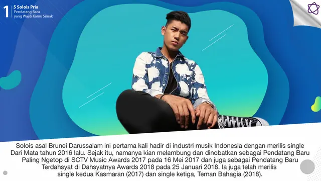 [Bintang] 5 Solois Pria Pendatang Baru yang Wajib Kamu Simak