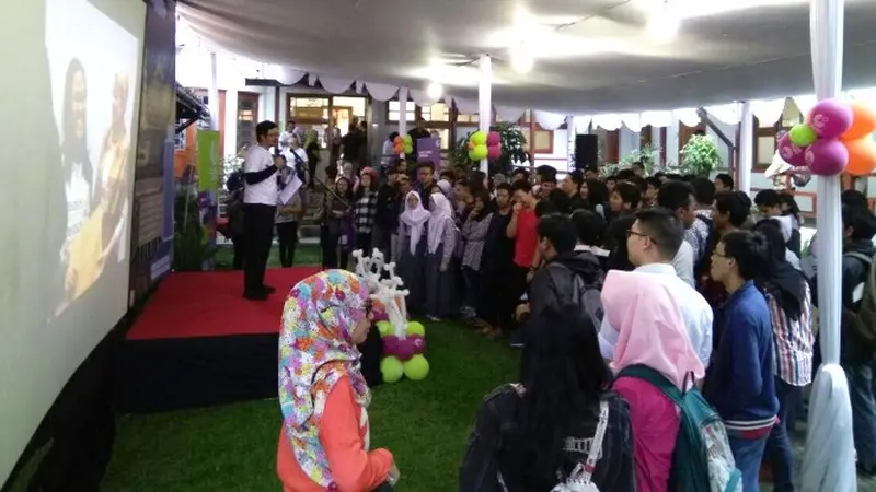 Suasana peluncuran Germania di Goethe Institut, Bandung, Rabu (22/3/2017). 