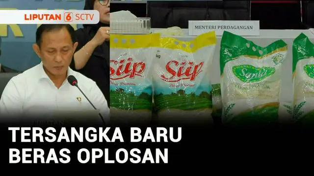 VIDEO: Polisi Sita Puluhan Ton Beras Premium Tak Sesuai Standar, 3 Orang Jadi Tersangka