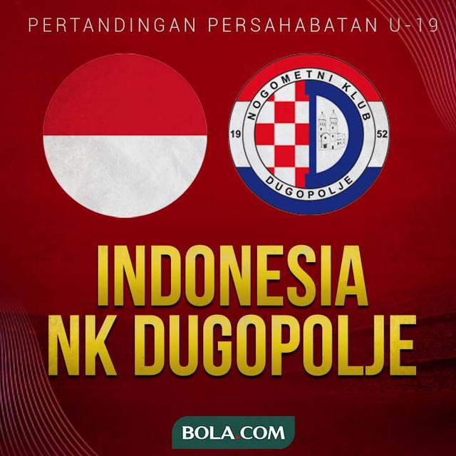 Link Live Streaming Timnas Indonesia U 19 Vs Nk Dugopolje 8 Oktober Pukul 19 45 Wib Indonesia Bola Com