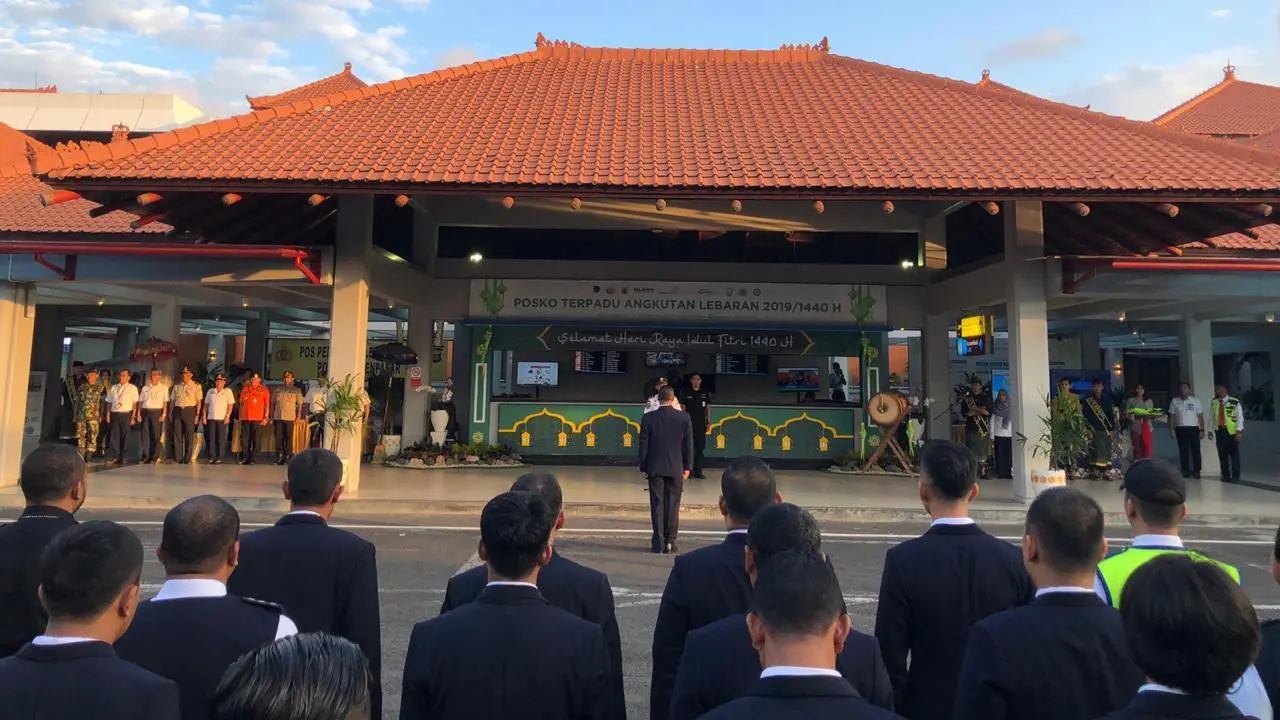 Posko terpadu Bandara NGurah Rai