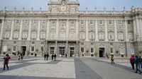 Palacio de Oriente, istana megah di kota Madrid, Spanyol (Marco Tampubolon/Liputan6.com)