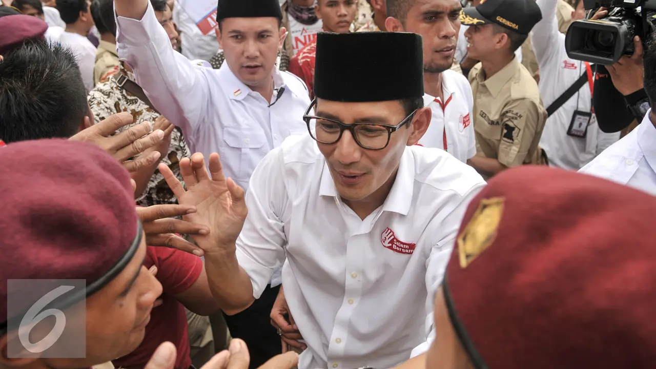 Anies-Sandi Gelar Kampanye Akbar di Lapangan Banteng