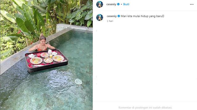 7 Potret Cesen Eks JKT48 Hapus Foto Marshel Widianto Usai Umumkan Kehamilan Kedua