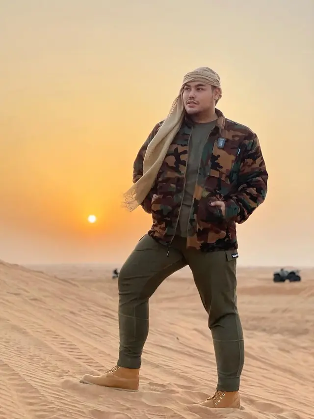 7 Momen Ivan Gunawan Liburan di Dubai, Disebut Makin Macho