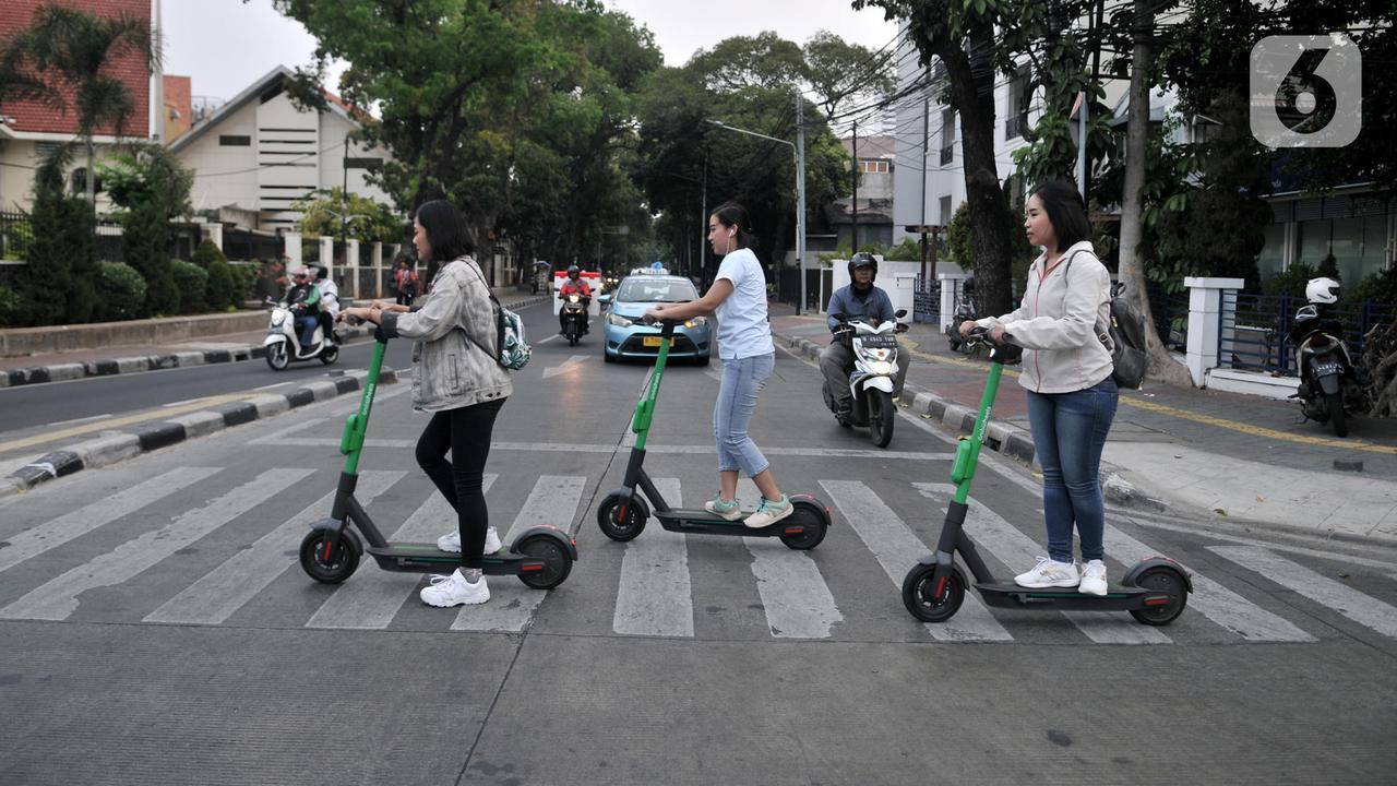 Pemprov DKI Siapkan Regulasi Penggunaan Skuter Listrik