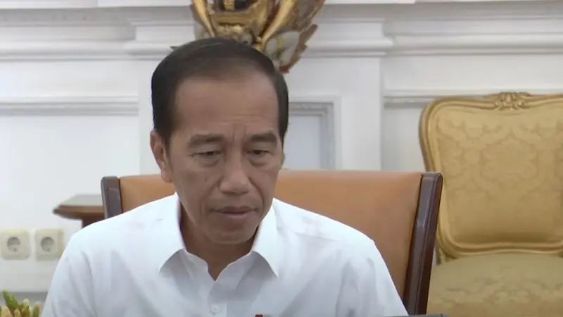 Presiden Joko Widodo (Jokowi) meminta peningkatan kewaspadaan terhadap Mpox atau penyakit cacar monyet jelang gelaran Indonesia Afrika Forum yang bakal digelar di Bali pada 1-3 September 2024. (Tangkapan Layar Youtube Sekretariat Presiden)