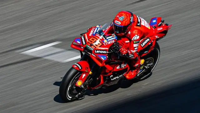 Pembalap Ducati Lenovo Team, Marc Marquez (c) Ducati Corse