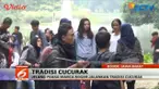 Kebun Raya Bogor Dipadati warga yang ingin melakukan Tradisi Cucurak makan bersama menyambut bulan Ramadan.