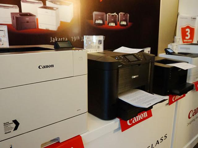 bisa akses printer canon