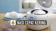 Sering terjadi nasi didalam Rice Cooker cepat mengering. Ini dia triknya agar tidak terjadi lagi.
