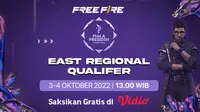 Nonton Live Streaming East Regional Qualifer Free Fire Piala Presiden Esports di Vidio