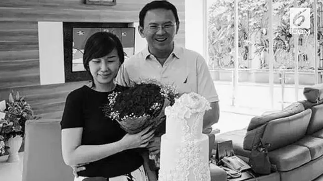 Veronica Tan merayakan ulang tahun pernikahannya dengan Basuki Tjahaja Purnama atau Ahok ke-20 bersama kerabat dekat pada 7 September 2017