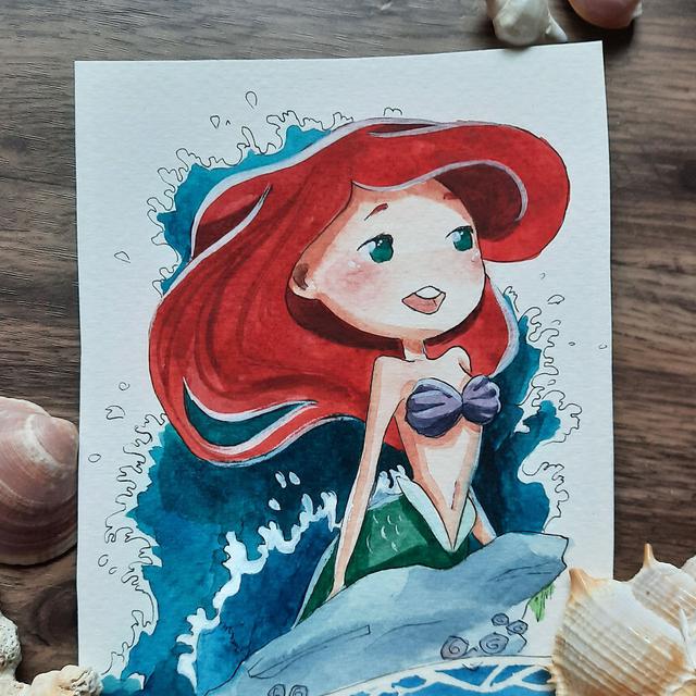 6 Lukisan Putri Duyung dengan Beragam Tema Ini Unik, Cakup Banyak Karakter